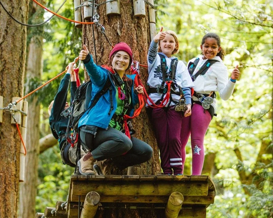 Victoria, BC Canada — Adventure Zipline Course — WildPlay